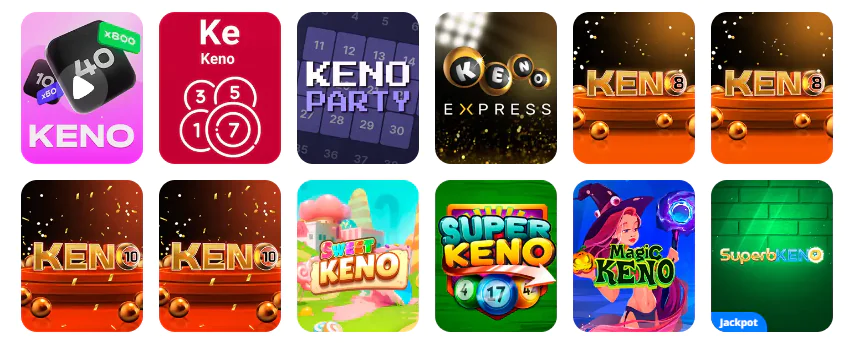 Monro Casino jogos keno